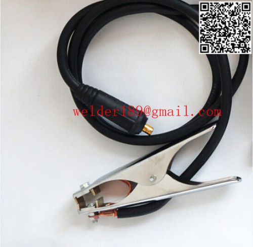 Plasma Cutter Cutting Torch  Welding Earth Clamp Electrode Grounding Cable Clips