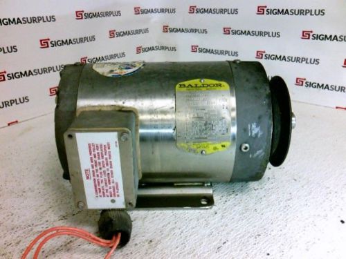 Baldor Motor CSWDM3546T 1 HP 3PH 208-230/460V 1725rpm 60Hz 3.5-3.2/1.6A 143TC Fr