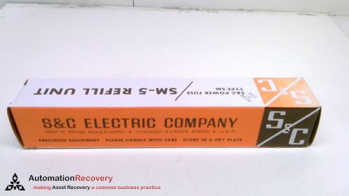 S&amp;C ELECTRIC COMPANY 132250R4 , TYPE SM-5 REFILL FUSE 14.4KV, 150E AMP,  #220957