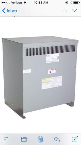 GE 9T61B3872G53 30KVA Transformer, Dry Type, Vented 3 Phase 480 Volt $1500 NEW