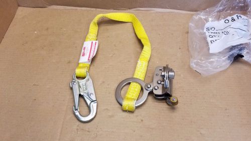 Miller by Honeywell 8175WLS/2FTYL Trailing Rope Grabs W/Locking Snap Hook
