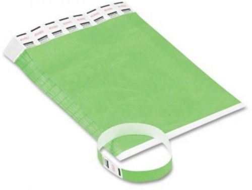 Advantus - crowd management wristbands, sequentially numbered, green - for sale