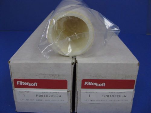 FilterSoft F20187XE-W In-Line Filter - LOT of 2, NEW
