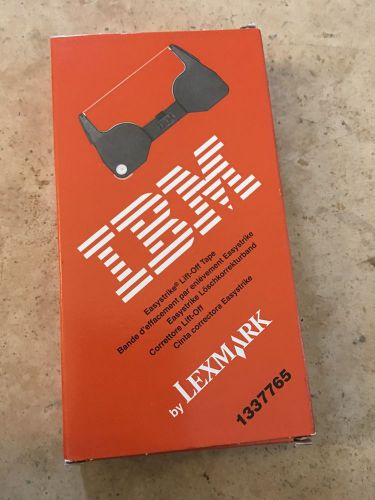 New, IBM 1337765 EasyStrike Lift-Off Tape Lexmark Correction