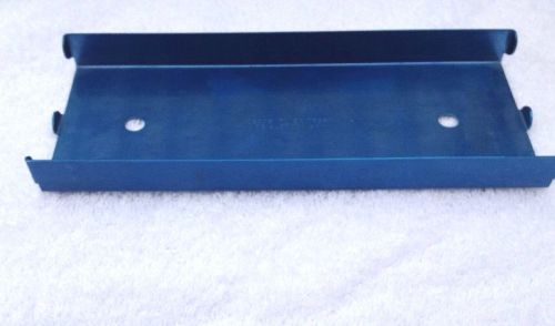Rolled Coin Aluminum Tray w/Denomination &amp; Quantity Etched on Side, Blue