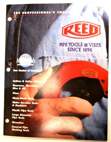 REED THE PROFESSIONAL CHOICE CATALOG K 1999 for cutters threaders vise #RR13