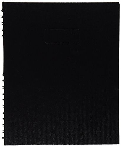 Blueline ecologix notepro notebook, black, 11 x 8.5&#034;, 200 pages (a10200e.blk) for sale