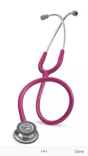 3m LITTMANN CLASSIC III *RASPBERRY* STETHOSCOPE - NEW Free Shipping