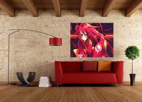 Shakugan No Shana Anime,Canvas Print,Wall Art,Decal,Banner,Anime,HD