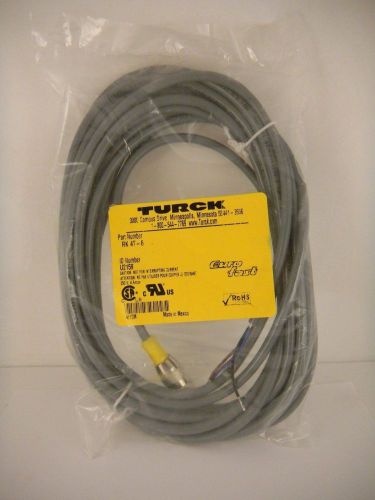 TURCK EURO-FAST CABLE RK 4T-6  NEW IN SEALED PACKAGE