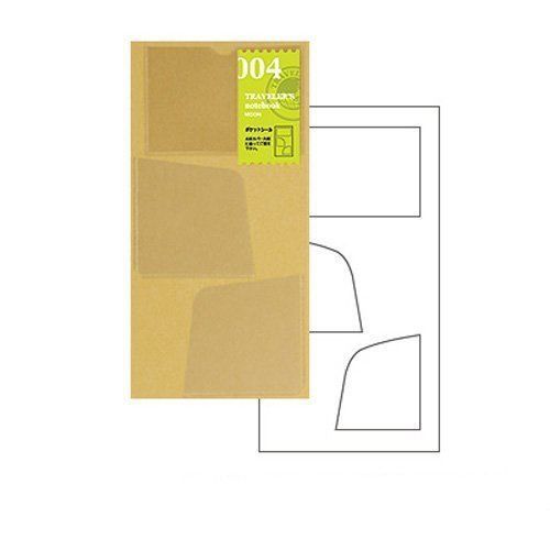 Midori Traveler&#039;s Notebook (refill 004) card/note holder
