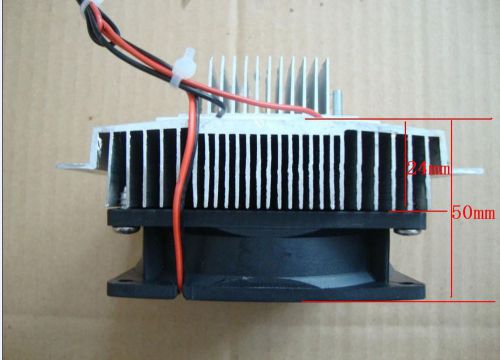 New diy thermoelectric cooler air conditioner 12v fan 1*tec12706 ice thermometer for sale