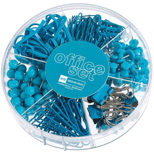 Candy Colors Office Set 245pcs-Turquoise