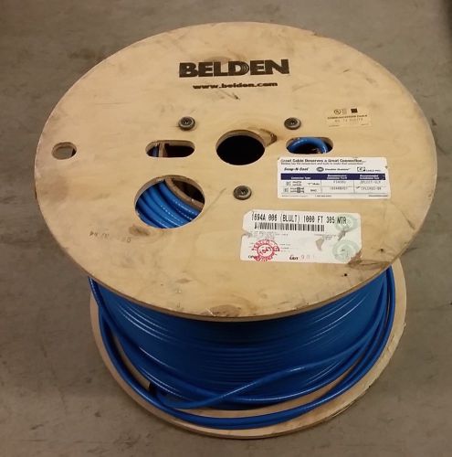 BELDEN 1694A 4.5GHz RG6/U Precision Video Cable 900 feet Blue *NEW*