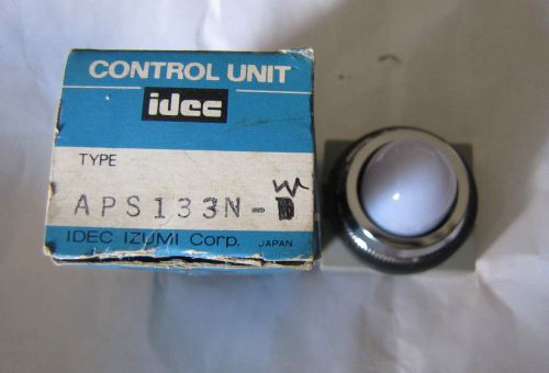 IDEC Pilot Light APS133N-W APS-133-N-W 25mm 24V New