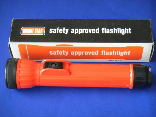 Bright star #2124 flashlight hd w/ circuit breaker safety approved for haz loc for sale
