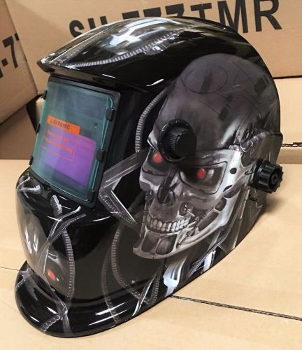 TMR !Free usa shiping Auto Darkening ANSI CE hood Welding Helmet TMR