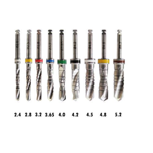Dental conical drill for implants all sizes available ab mis zimmer external for sale