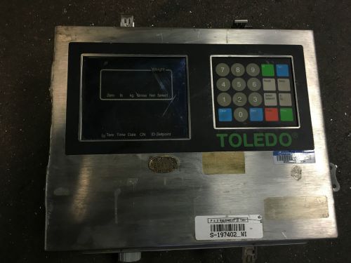 Toledo Scale 8142 Digital Operator Interface Panel Indicator FREE SHIP
