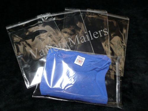 500 self sealing 8 x10 1.5 mil clear cello merchandise bags resealable 8&#034;x10&#034; for sale