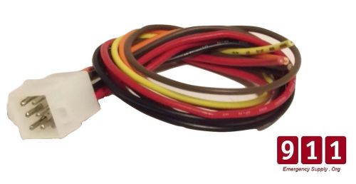 Whelen BL627 Alpha Siren Power Harness Connector Cable Plug 9 Pin 1&#039; Wire