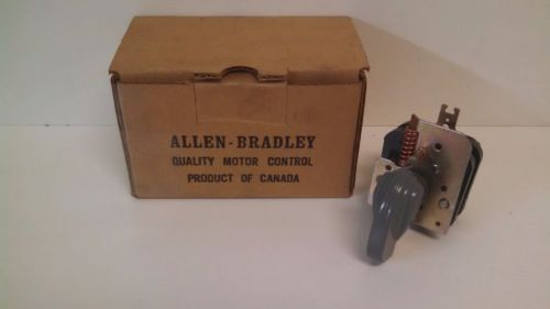 NEW OLD STOCK! ALLEN-BRADLEY 2 POS. SPRING RETURN SELECTOR SWITCH 806-DS-2447