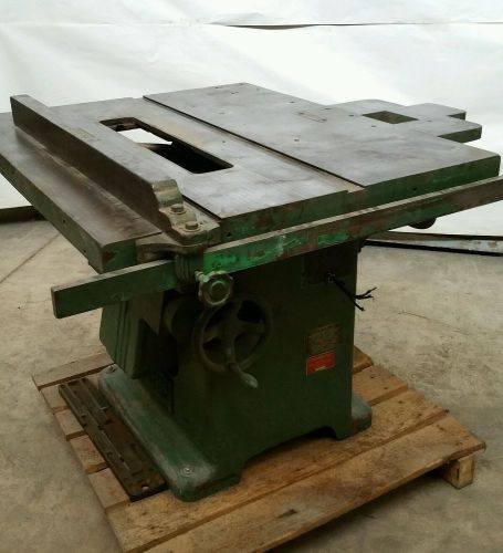 Oliver 270d 5hp table saw  240v 3 phase for sale