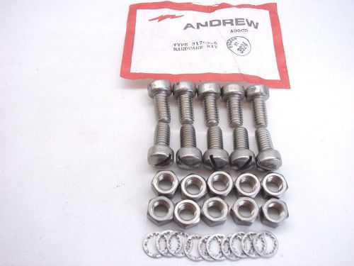 Andrew 31769-5 - 3/4&#034; Hardware Kit For Standard Hangers 3/8&#034; Fillister Heads T30