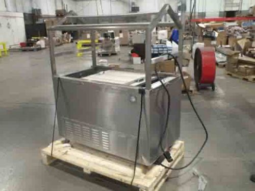 Carter Hoffman Heated Stainless Steel Mobile Food Cart Server FSH50