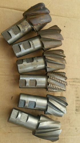 2&#034; HSS x 4.5 long 1 1/4 shank END MILLS BRUBAKER, ATM FETTE