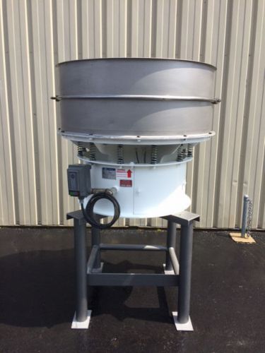 Vorti-siv 48 inch single deck s/s vibratory sifter, sieve, screener, separator for sale