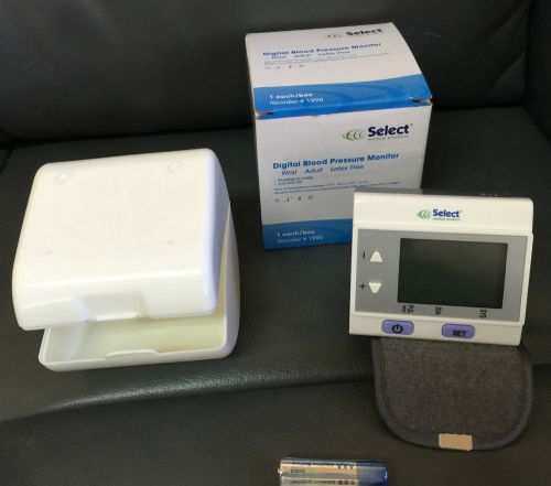 Adult Automated Digital Wrist Blood Pressure Latex Free MFR# 1990