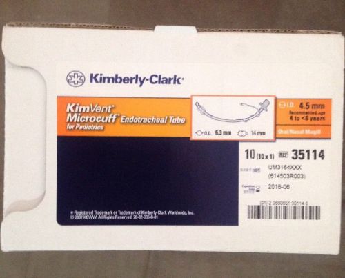 Kimberly-Clark Ref 35114 Box Of 10 KimVent Microcuff