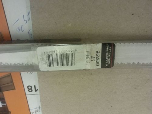 MORSE RB125058T05 12&#034; 5/8T SAWSALL RECIPROCATING BLADE 5PK FREE SHIPPING