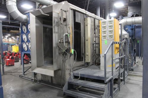 Gema automatic powder coating paint system (1 of 2) for sale