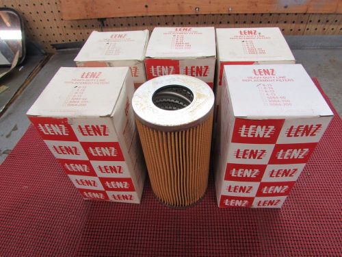 LOT OF 6 - NEW LENZ FILTERS PART # 8-15 CARTRIDGE STYLE FILTER