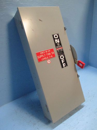 GE General Electric THN3364 Non-Fusible Heavy Duty Safety Switch 200 Amp 600 Vac