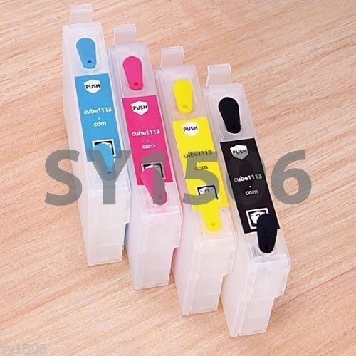 NON-OEM EMPTY REFILLABLE CARTRIDGES FOR EPSON WF-2510 WF-2520 WF-2530 WF-2540