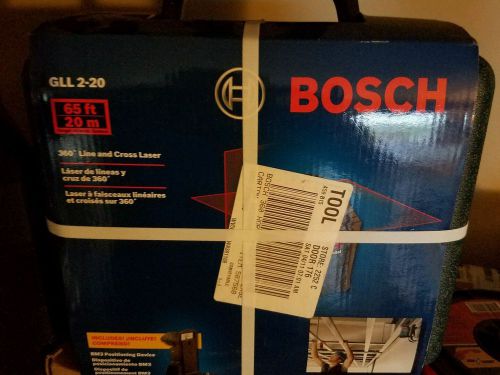 Bosch gll 2-20 65-ft laser chalkline self-leveling line generator laser level for sale