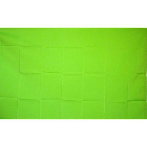 Neon Green Flag 3ft x 5ft Decor Banner (1)