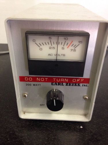 CARL ZEISS 910103 Model COMPONENT MICROSCOPE Light POWER SUPPLY