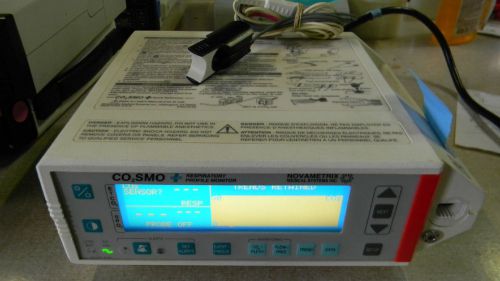 NOVAMETRIX CO2SMO 8100 RESPIRATORY PROFILE MONITOR - Power Cord,finger sensor
