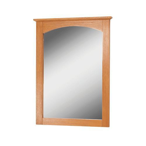 MIRROR, 21X28 MED OAK WORTHING