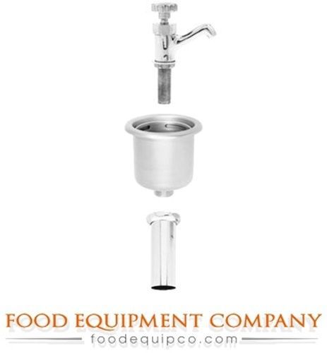 Fisher 3041 dipperwell faucet and sink 6-7/8&#034; diameter for sale