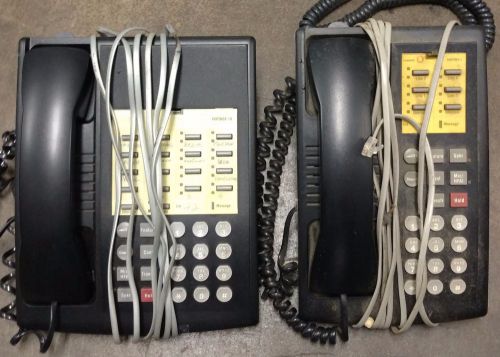 Lot of Lucent Partner 18 &amp; 6 Black Telephones