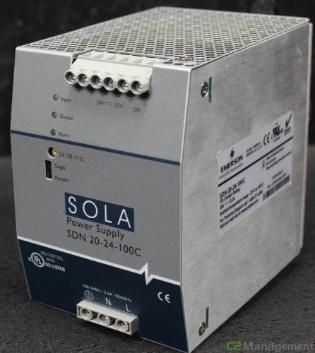 SOLA Power Supply 24VDC SDN 20-24-100C