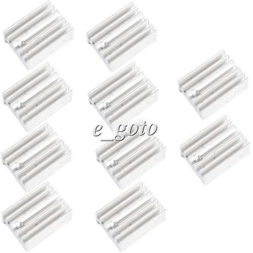 10pcs to-220 heat sink to220 20x10x20mm for 7805 7812 and so on good for sale