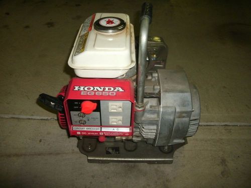 Honda eg 650 generator for sale