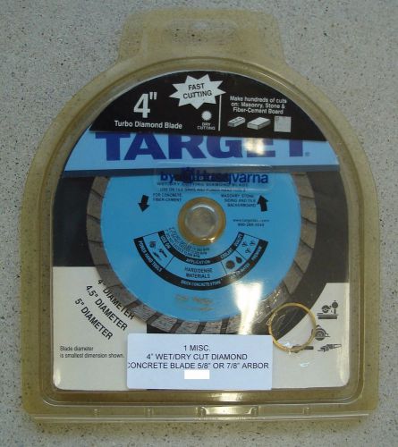 Target by husqvarna 4&#034; circular saw blade, #773037, for power hand saws for sale