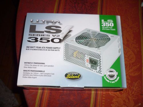 ULTRA LS Series V2 350w ATX Low Noise Power Supply NOB